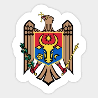Coat of arms of Moldova Sticker